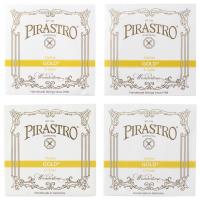 PIRASTRO Gold 4/4サイズ用バイオリン弦セット E線ボールエンド