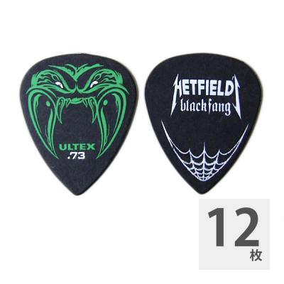 JIM DUNLOP HETFIELD BLK 0.73 ギターピック×12枚