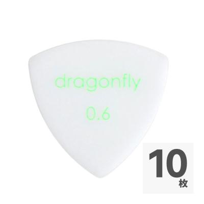 dragonfly PICK TR 0.6 WHITE ピック×10枚