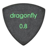 dragonfly PICK TR 0.8 BLACK ギターピック×10枚