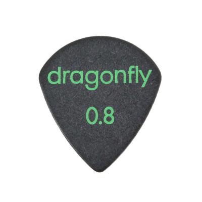 dragonfly PICK TDM 0.8 BLACK ギターピック×10枚
