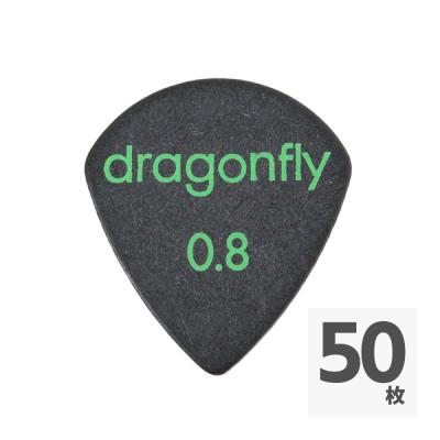 dragonfly PICK TDM 0.8 BLACK ギターピック×50枚