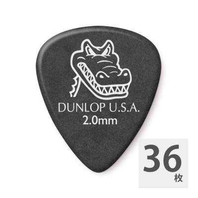 JIM DUNLOP 417R GATOR GRIP STD BK 2.0 ピック×36枚