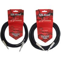 Silk Road LG104-3 + LG104-5 3メートル＆5メートル ギターケーブル セット