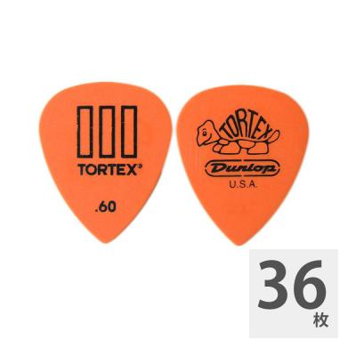 JIM DUNLOP 462 Tortex T III 0.60mm Orange ギターピック×36枚