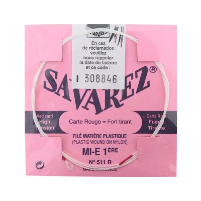 SAVAREZ 511R 1弦 フラメンコギターバラ弦×5本