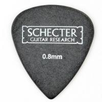 SCHECTER SPT-MP10 BK ティアドロップ型 MEDIUM ポリアセタール ギターピック×10枚