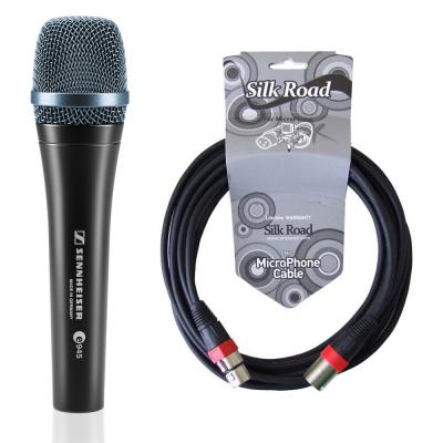 SENNHEISER e945 5Mマイクケーブル(XLRオス-メス)付き ダイナミックマイク