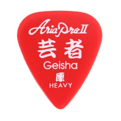 AriaProII KANJI Tear Drop Heavy 芸者×10枚 ギターピック