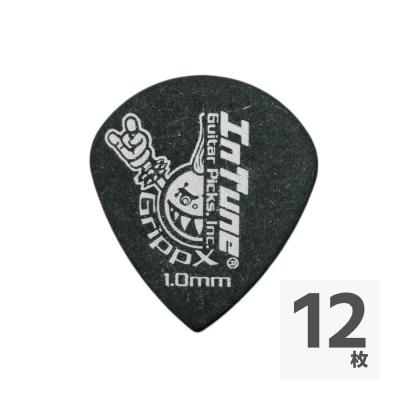In Tune Guitar Picks DGP3-B100 GrippX-XJb 1.00mm Black ギターピック×12枚