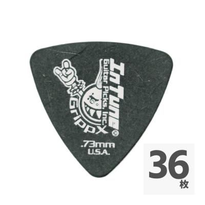 In Tune Guitar Picks DGP2-B73 GrippX-XXXb 0.73mm Black ギターピック×36枚