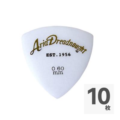 ARIA Aria Dreadnought HYPER TOUCH Triangle THIN 0.6mm WH×10枚 ギターピック