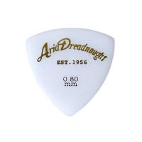ARIA Aria Dreadnought HYPER TOUCH Triangle MEDIUM 0.8mm WH×10枚 ギターピック