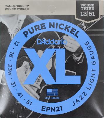 D'Addario EPN21 Jazz Light エレキギター弦×3SET