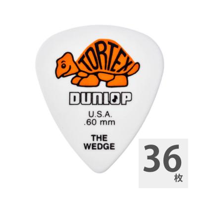 JIM DUNLOP TORTEX WEDGE 424R 0.6×36枚 ピック