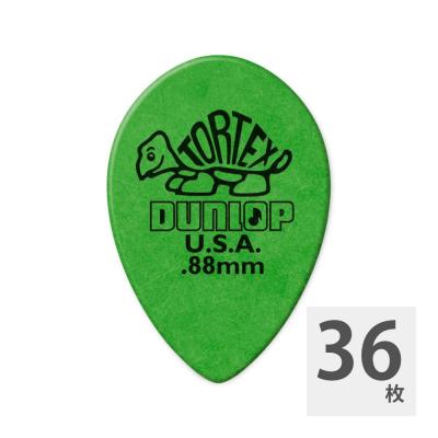 JIM DUNLOP 423R TORTEX SMALL TEAR DROP 0.88×36枚 ピック