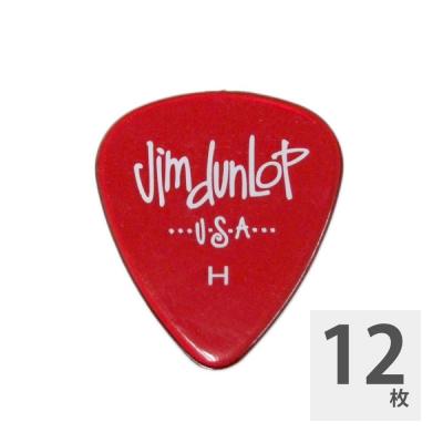 JIM DUNLOP 486R GELS HEAVY RED×12枚 ギターピック