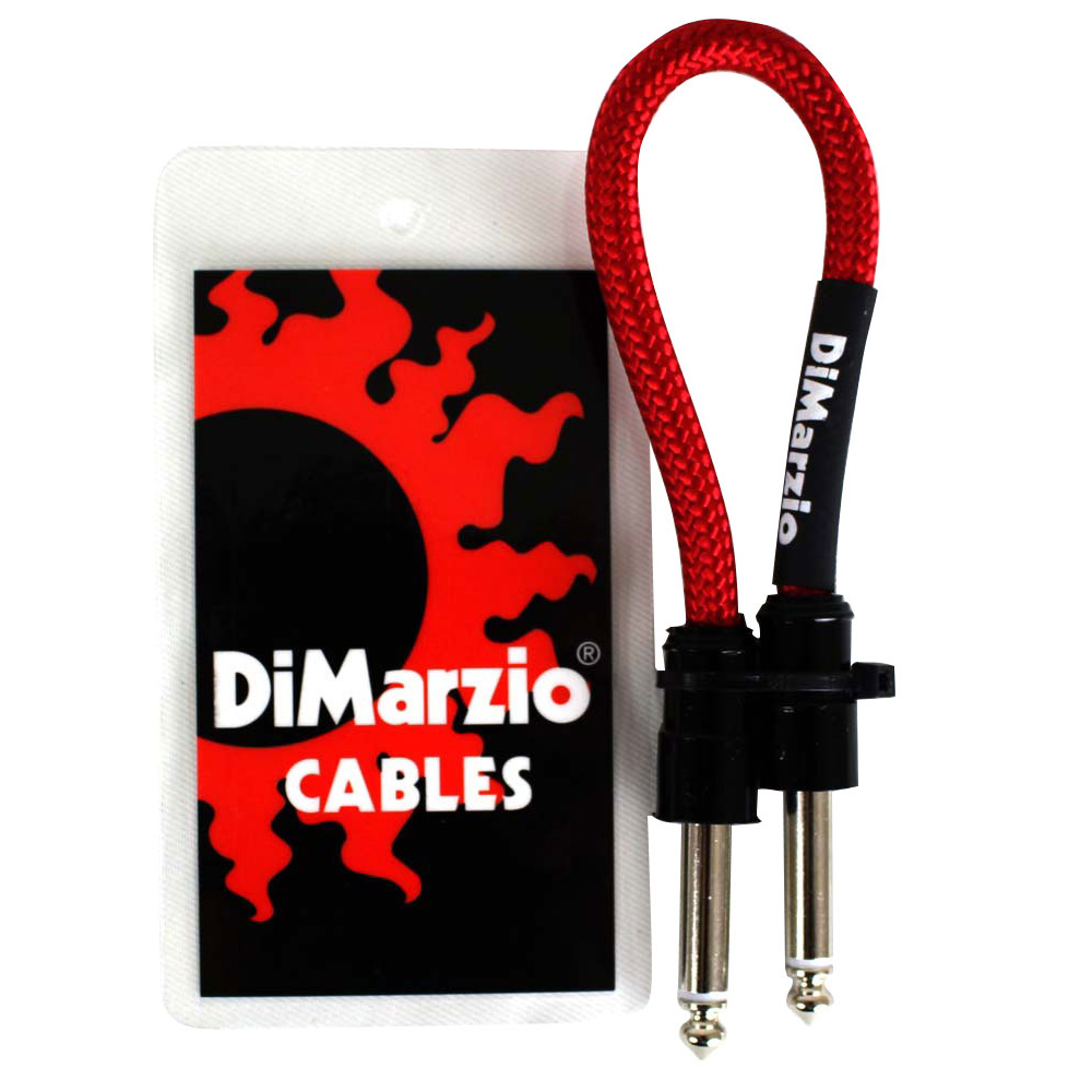 ディマジオ DiMarzio Pedal Board Cable PC106-RD シールドケーブル SS 15cm