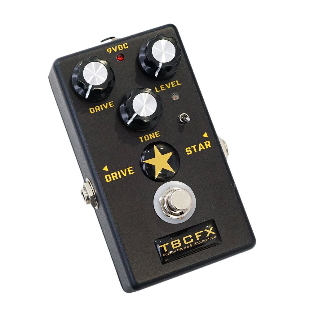 TBCFX DRIVE & starf;STAR BLACK ギターエフェクター