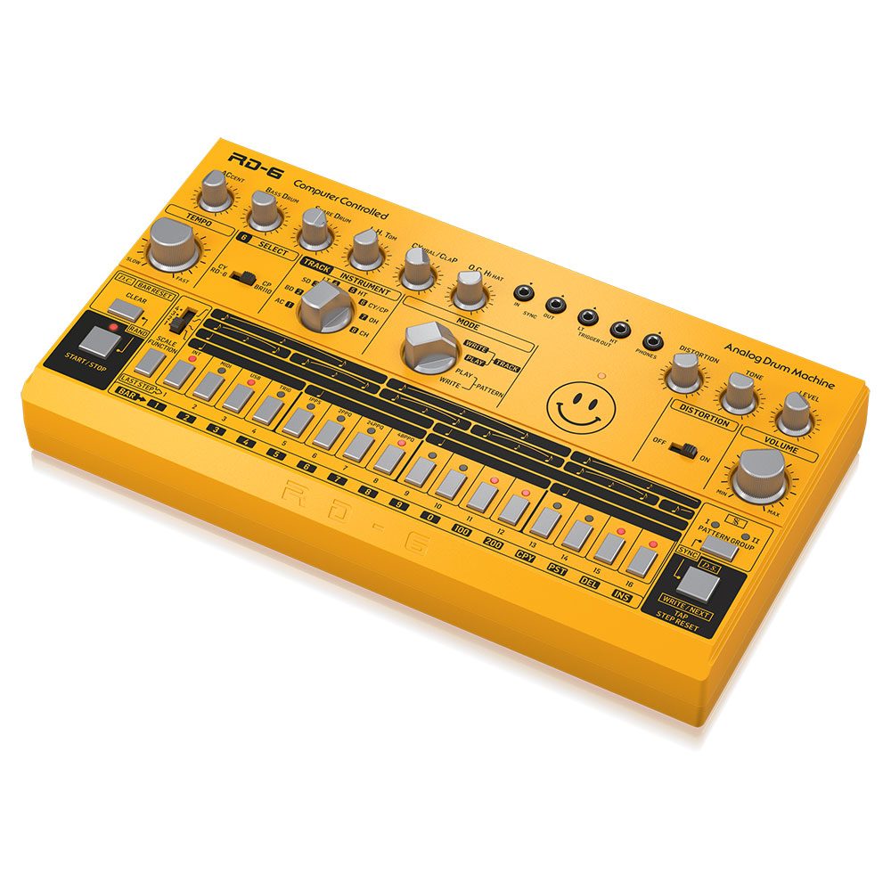 ベリンガー BEHRINGER RD-6-AM Rhythm Designer アナログリズムマシン ドラムマシン リズムデザイナー