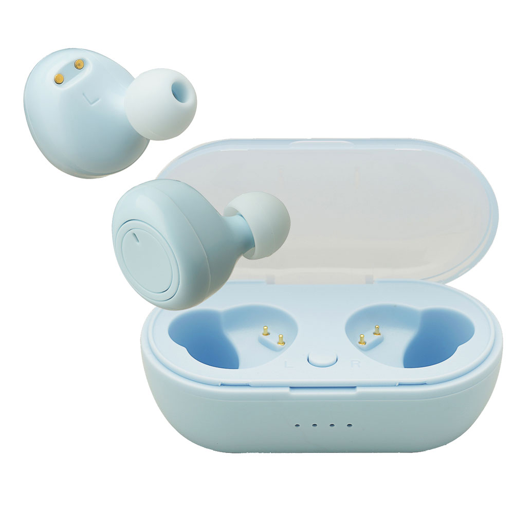 たのしいかいしゃ terra トゥルーワイヤレスイヤホン トパーズブルー TA-TE01TW TBL通販セール状況　外国語　翻訳　通訳　通販