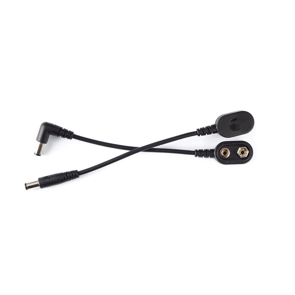 Planet Waves by D'Addario PW-9VPC-02 9V Pigtail Adaptor 7.6cm 2pack バッテリースナップケーブル