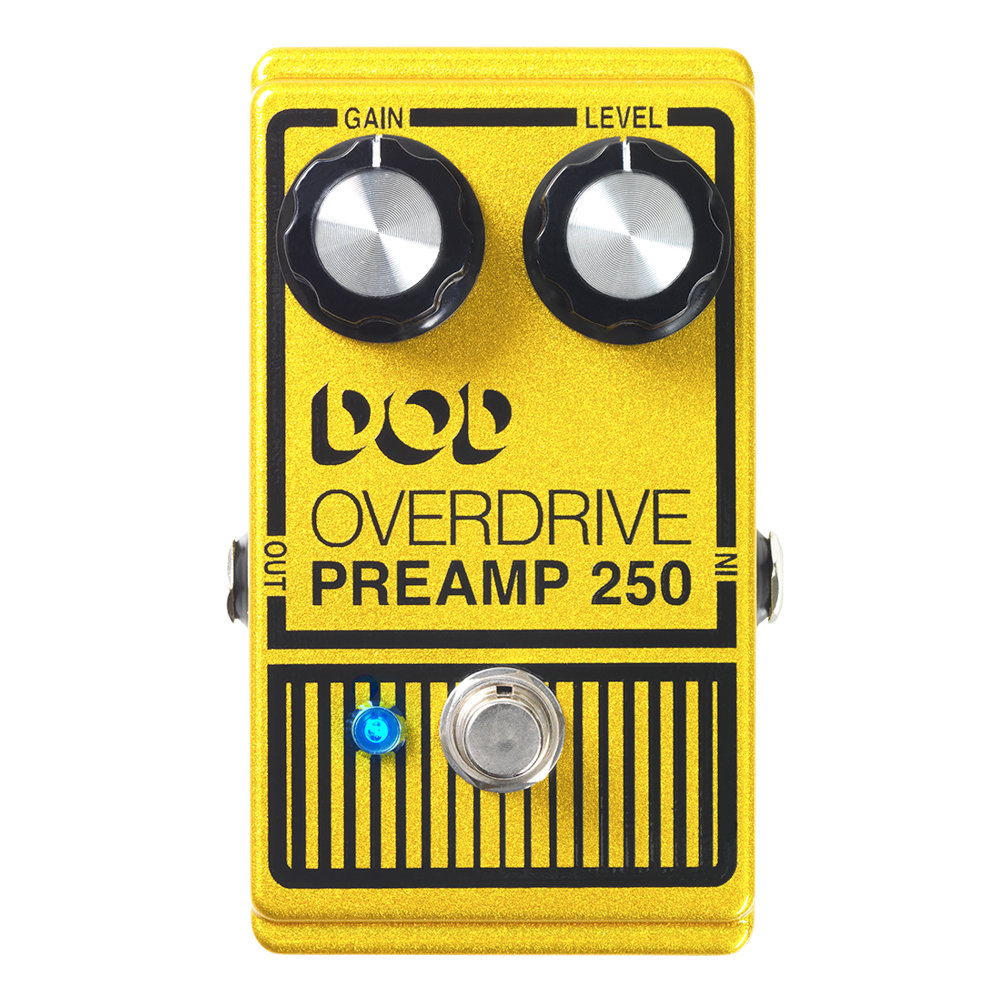 DOD ディーオーディー Overdrive Preamp 250 オーバードライブ/プリアンプ ギターエフェクター