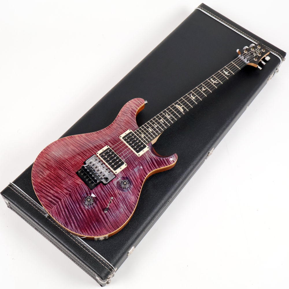 【中古】 エレキギター PRS Custom 24 Floyd Rose 10Top Violet Flame Maple Neck 2014年製