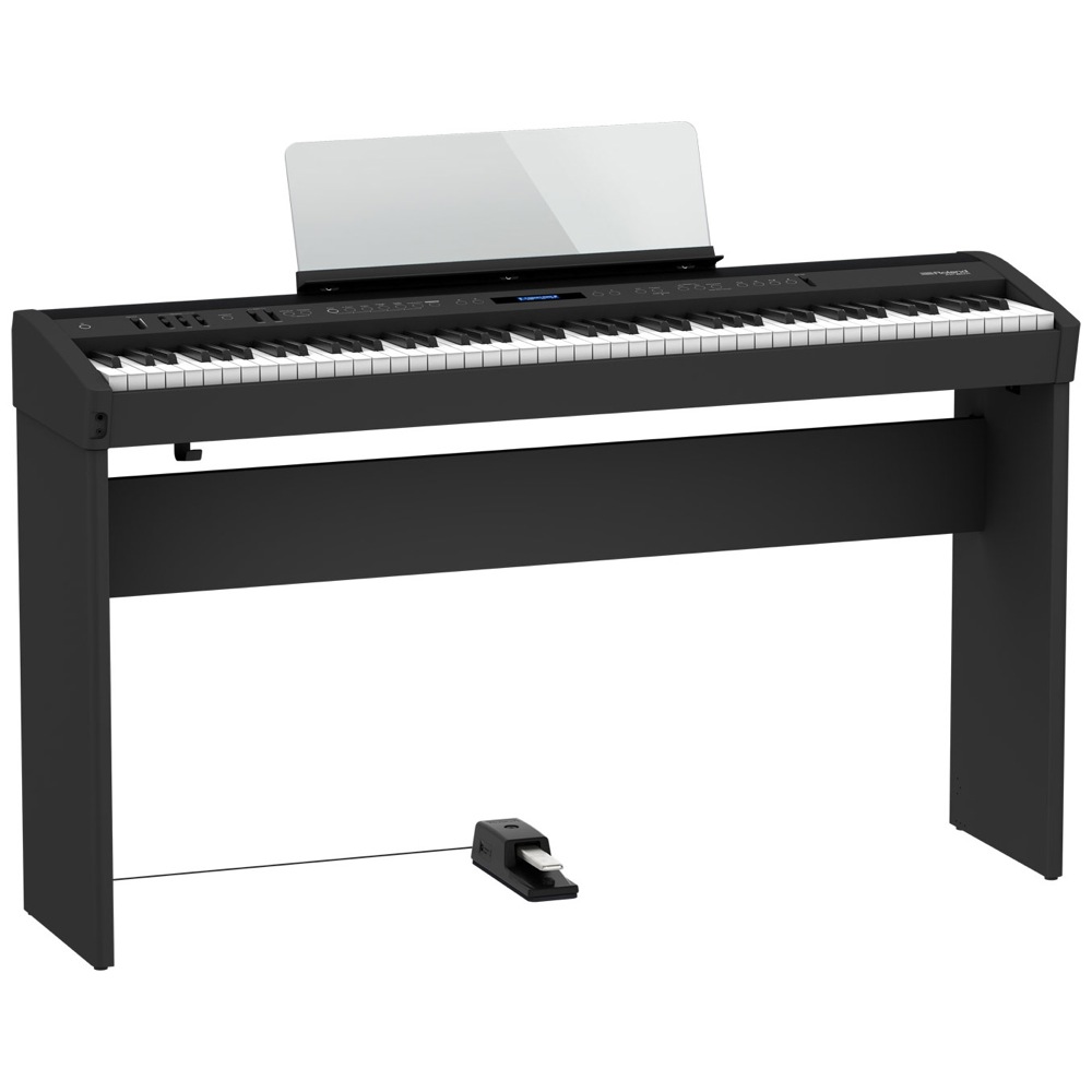 ローランド ROLAND FP-60X-BK Digital Piano ブラック デジタルピアノ 純正スタンド付き
