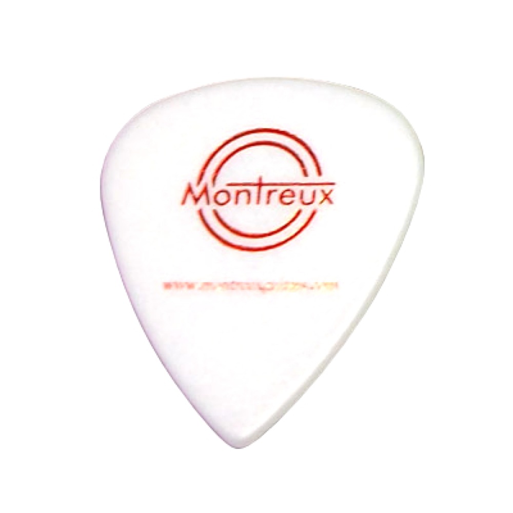 Montreux pick ティア 1.00mm デルリン白 No.2802 ギターピック×10枚