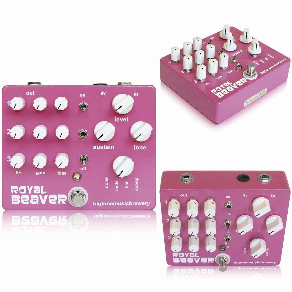 BigToneMusicBrewery Royal Beaver ファズ エフェクター