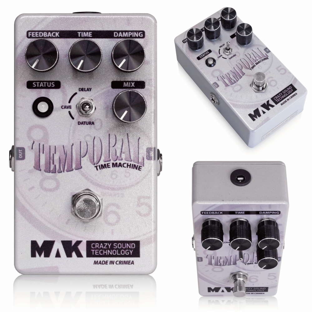 MAK crazy sound technology Temporal Time Machine ディレイ エフェクター