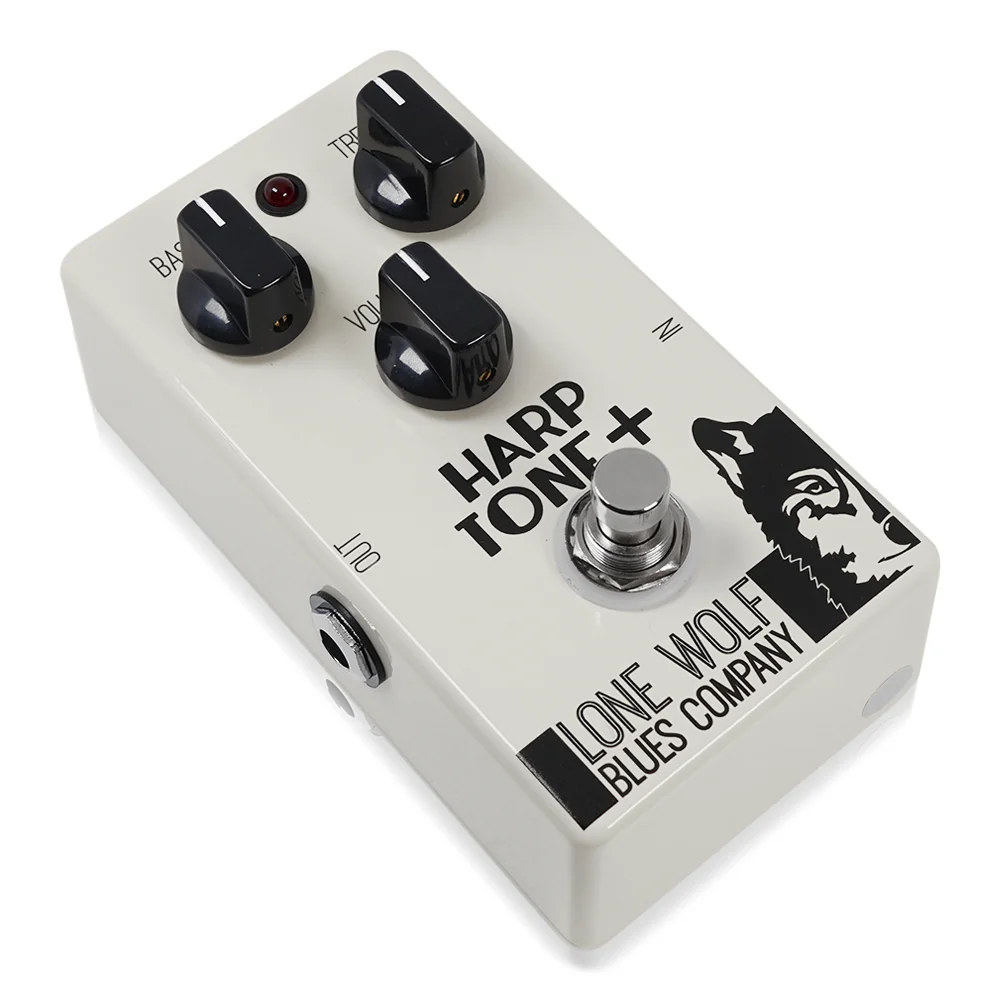 Lone Wolf Blues Company Harp Tone+ ブルースハープ専用エフェクター 斜めアングル画像
