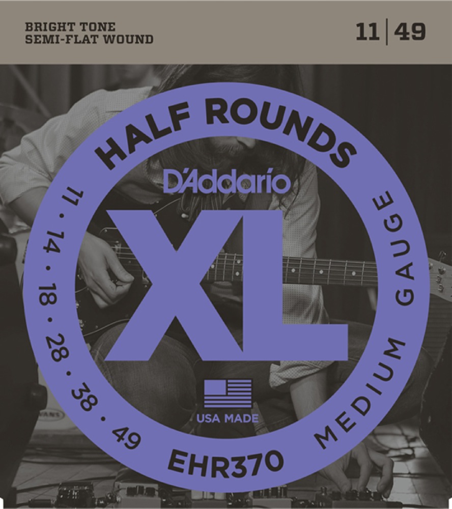 D'Addario EHR370  Medium 011-049 エレキ弦