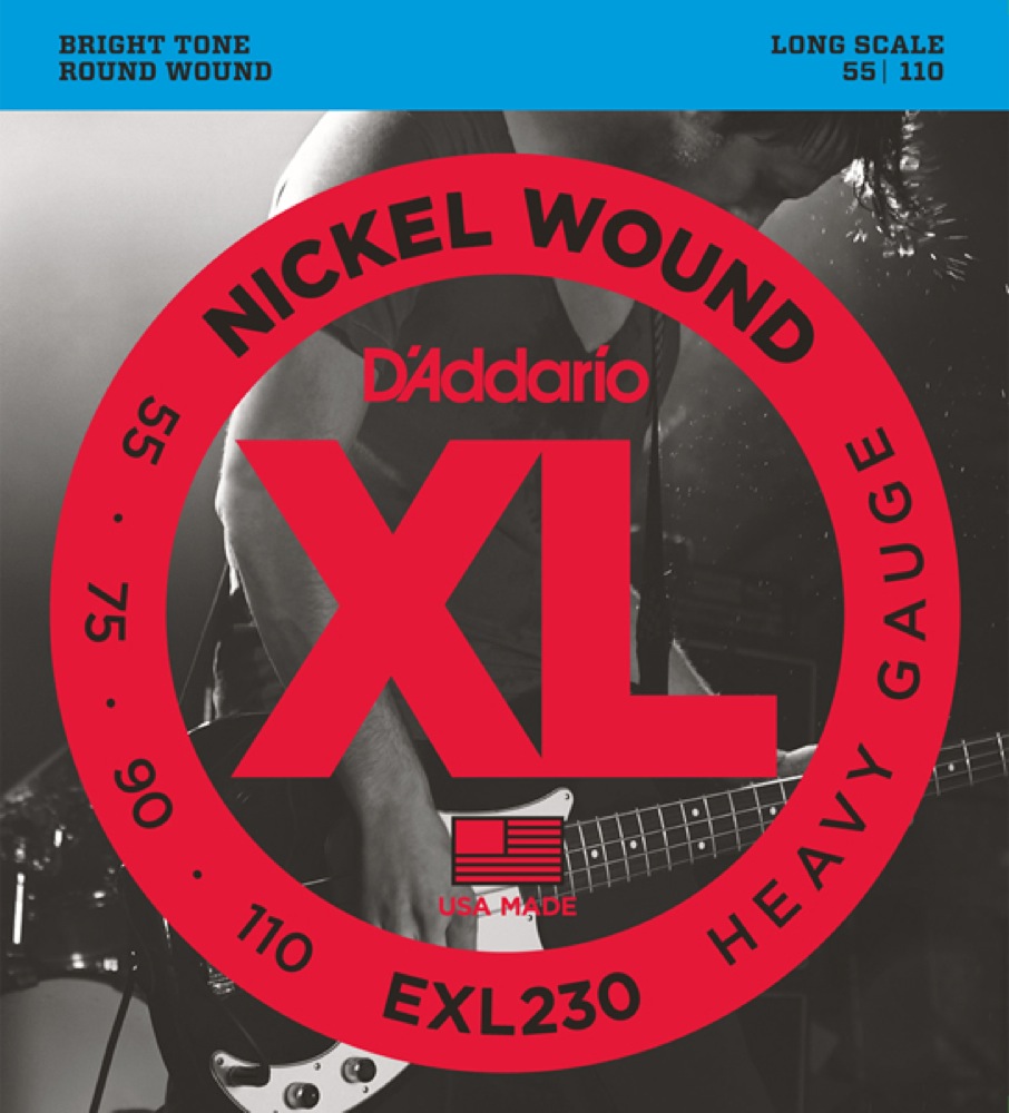 D'Addario EXL230 Long 055-110 ベース弦