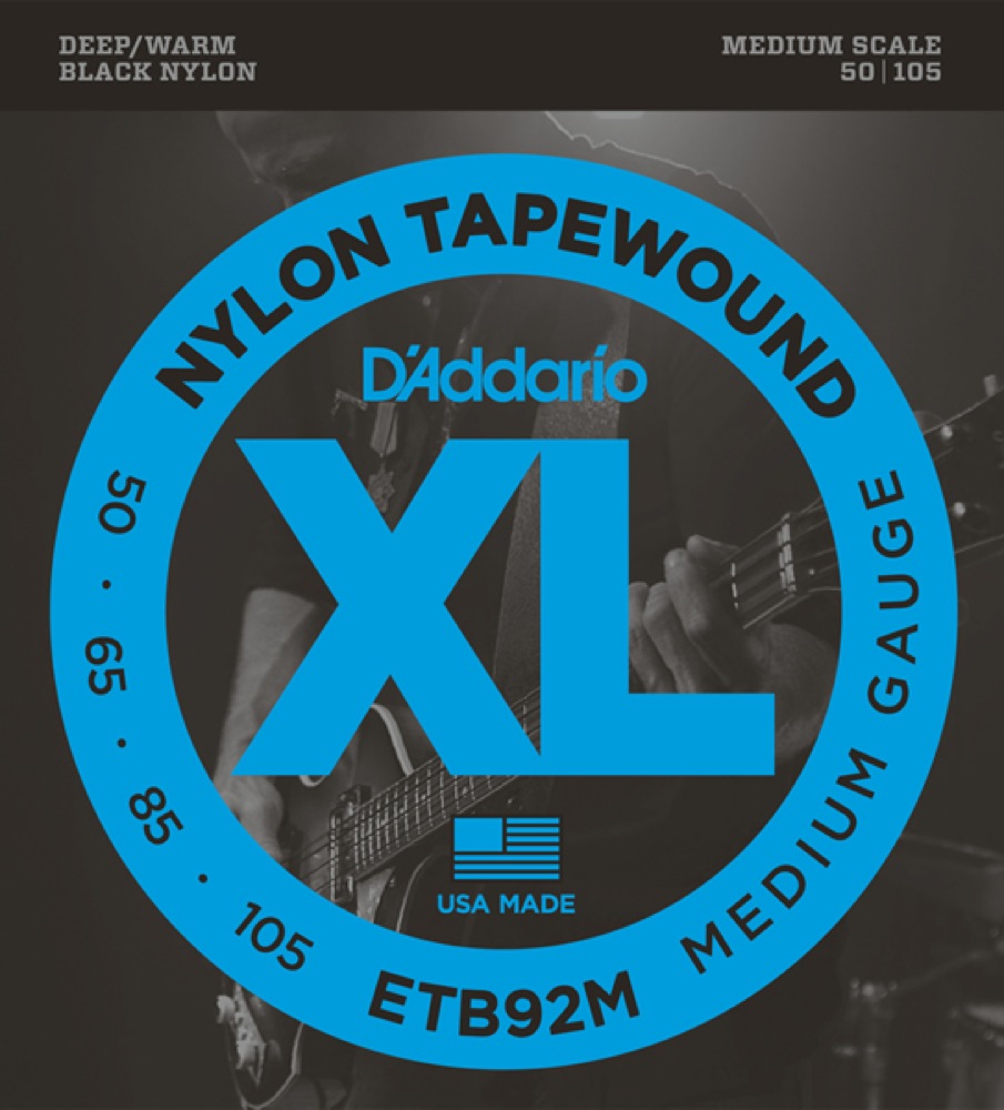 D'Addario ETB92M MEDIUM 50-105 ベース弦