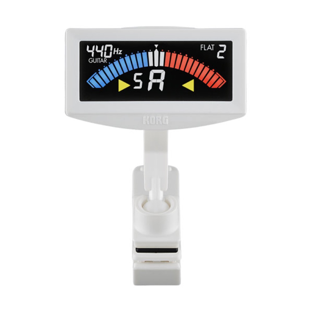 KORG AW-4G WH PitchCrow-G クリップチューナー 正面