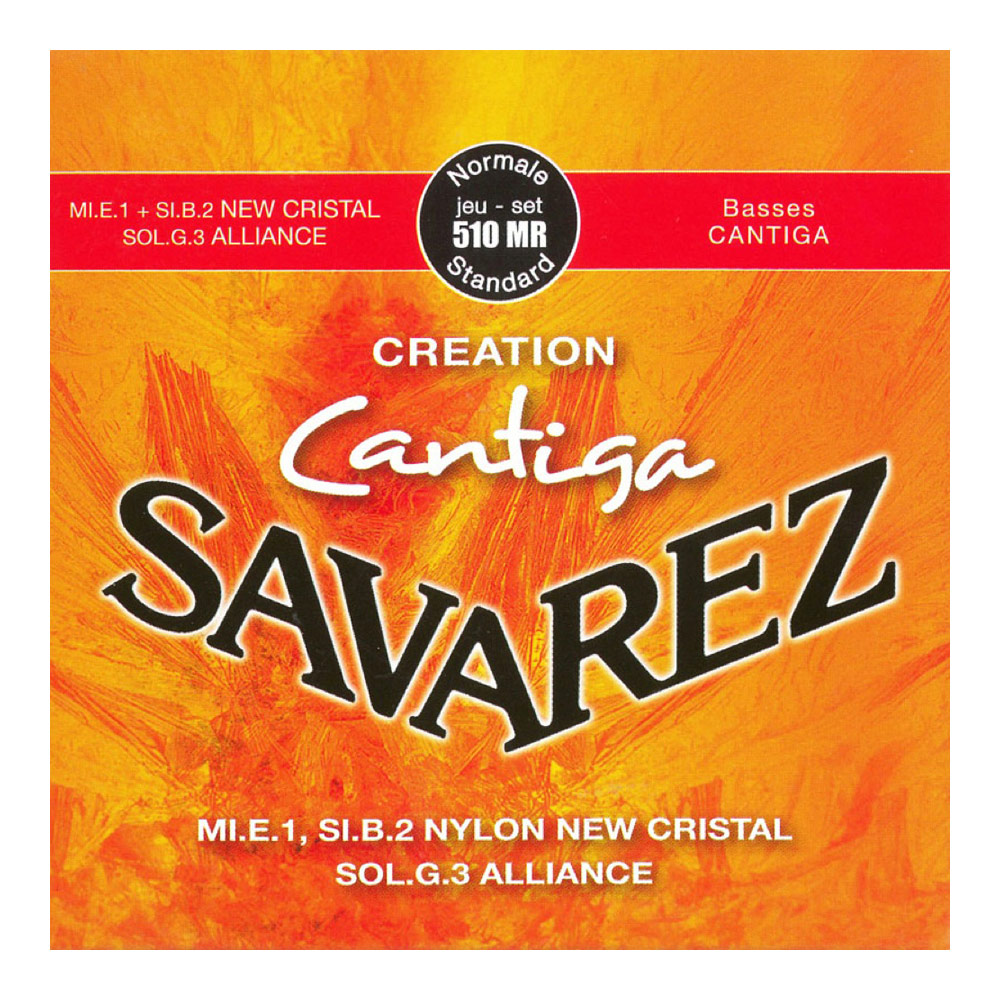 SAVAREZ 510MR CREATION Cantiga Normal tension SET クラシックギター弦