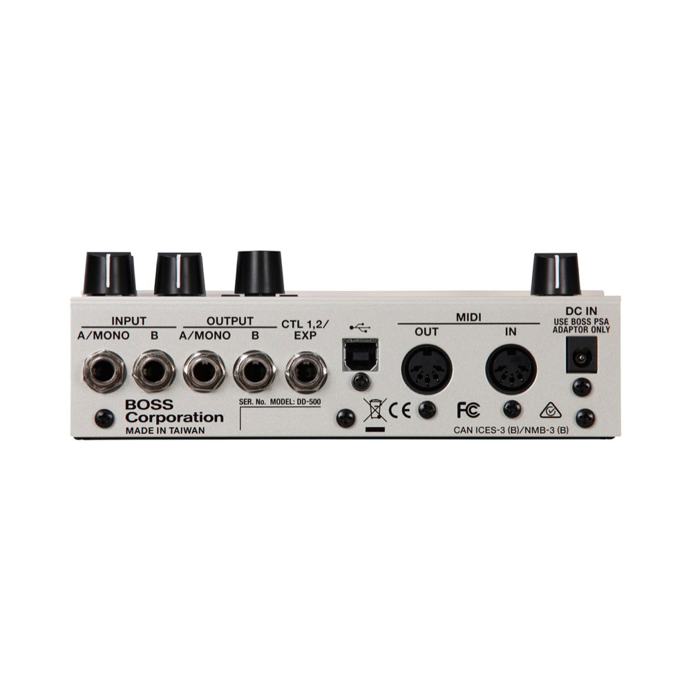 BOSS DD-500 Digital Delay デジタルディレイ 背面端子