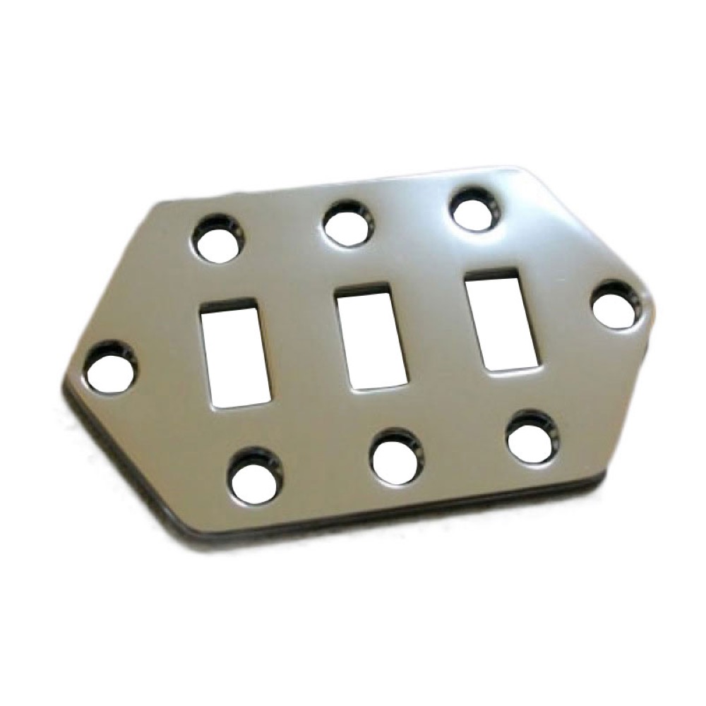Montreux JG Inch switch plate CR No.1965 コントロールプレート