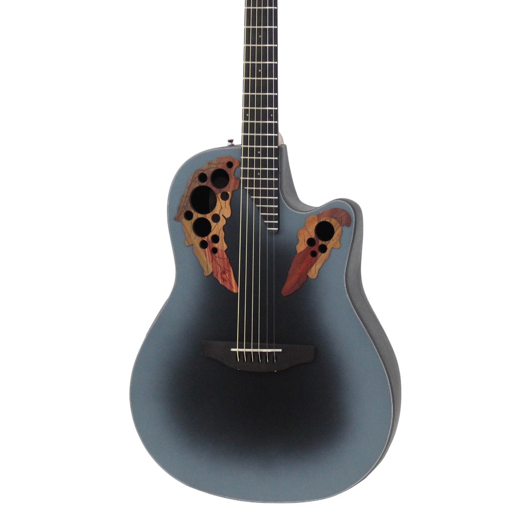 OVATION Celebrity Elite Exotic Mid Depth CE44 RBB Reverse Blue Burst エレクトリックアコースティックギター