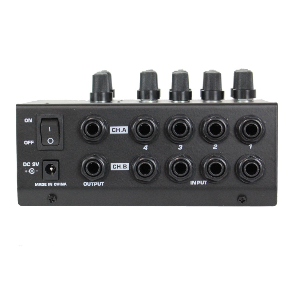 Silk Road MM-490 ミニミキサー 背面・入出力端子