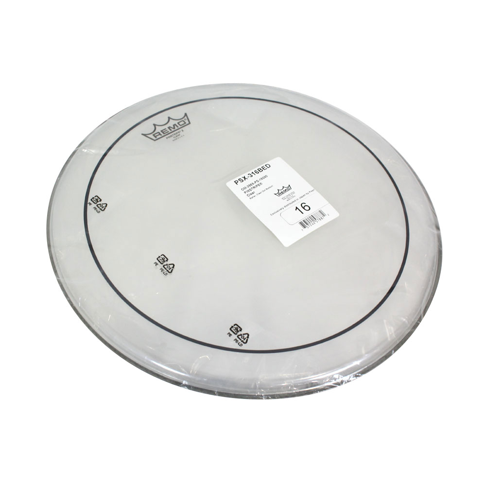 REMO PSX-316BED ピンストライプ X ドラムヘッド