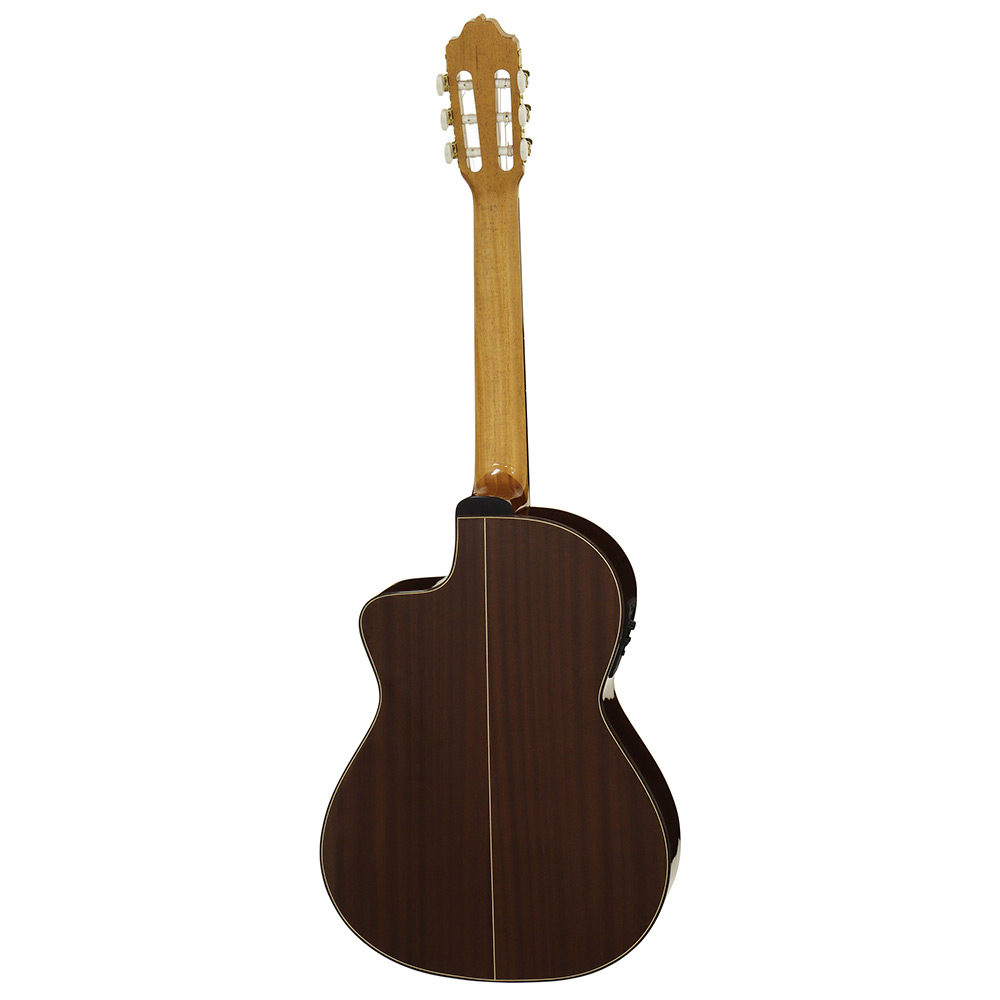 JOSE ANTONIO NO.6CE エレクトリッククラシックギター ボディバック画像