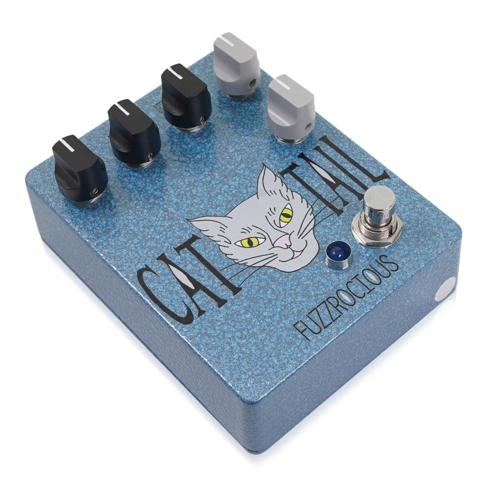 Fuzzrocious Pedals Cat Tail ディストーション エフェクター 全体像