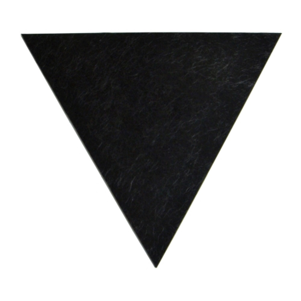 ACOUSTIC ADVANCE AMP-CK 吸音パネル コーナー用 ピンタイプ ブラック 2枚セット