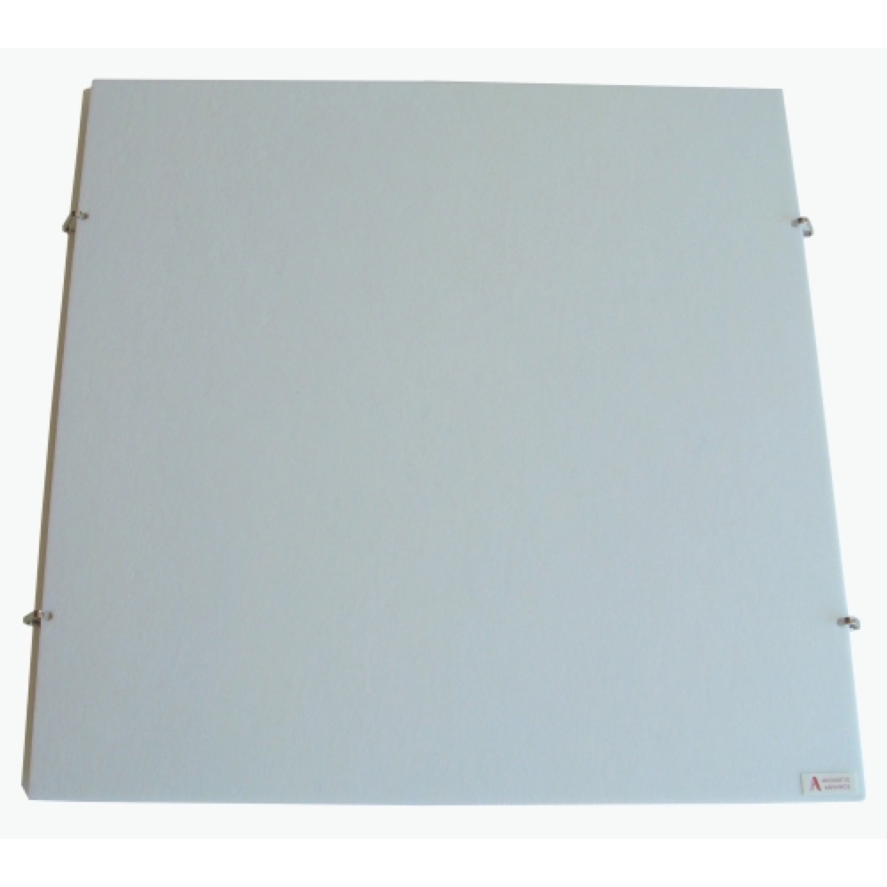 ACOUSTIC ADVANCE AMP-TO 吸音パネル 天井用 ピンタイプ（フック付き） オフホワイト 4枚セット