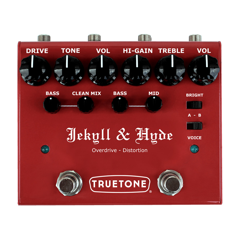 TRUETONE V3 Jekyll & Hyde オーバードライブ＆ディストーション エフェクター