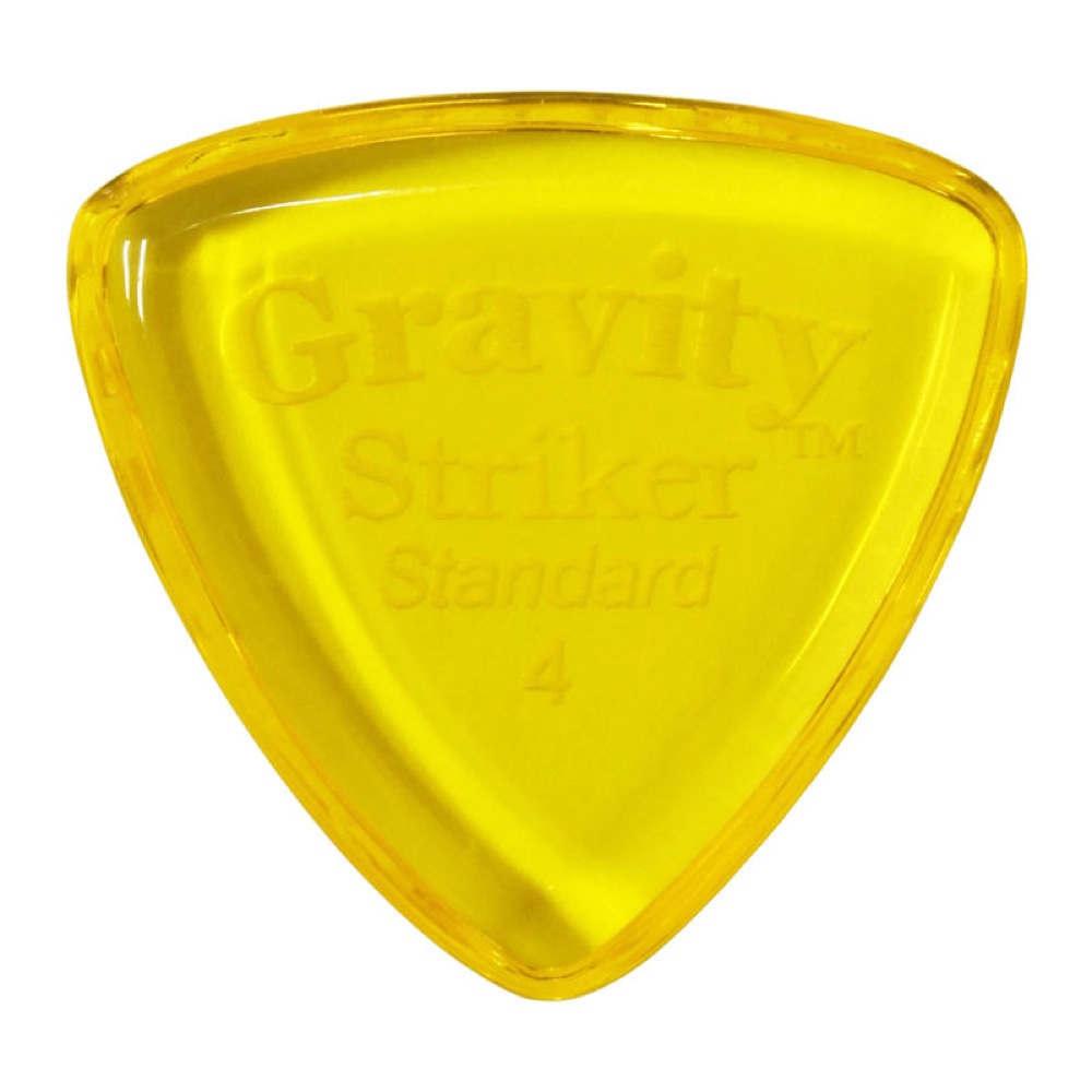 GRAVITY GUITAR PICKS Striker -Standard- GSRS4P 4.0mm Yellow ギターピック