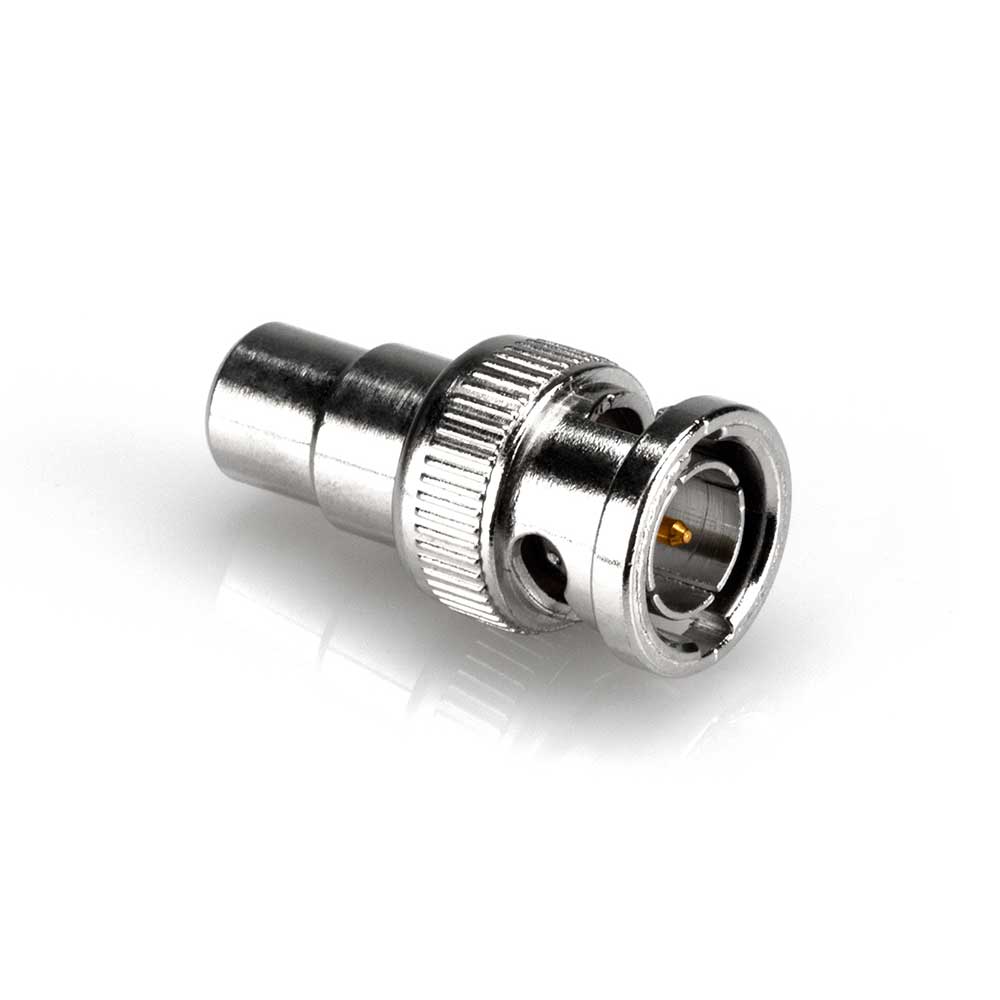 Hosa NBR-253 RCAメス-BNCオス 変換プラグ 変換アダプター